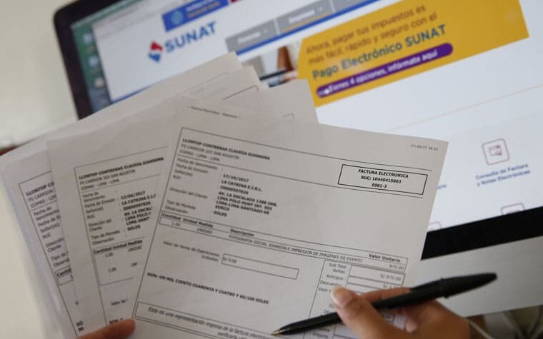 Recepción de facturas proveedores